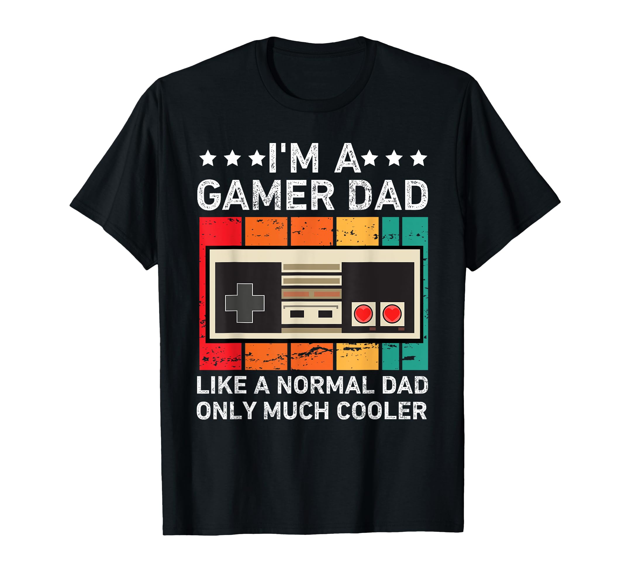 Funny Dad Gamer Video Game Dad Gaming T-Shirt - Unique Graphic Unisex - T-Shirt, Sweatshirt, Hoodie