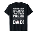 Proud Baseball Senior Dad 2026 T-Shirt - Custom Art Print Men Women - T-Shirt, Sweatshirt, Hoodie