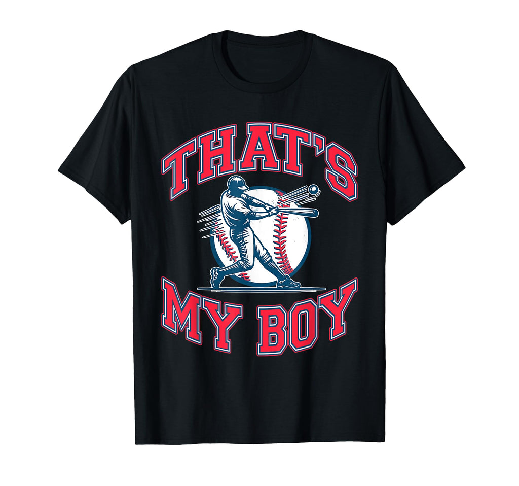 Thats My Baseball Game Day Baseball Mom T-Shirt - Custom Art Print Unisex - T-Shirt, Sweatshirt, Hoodie