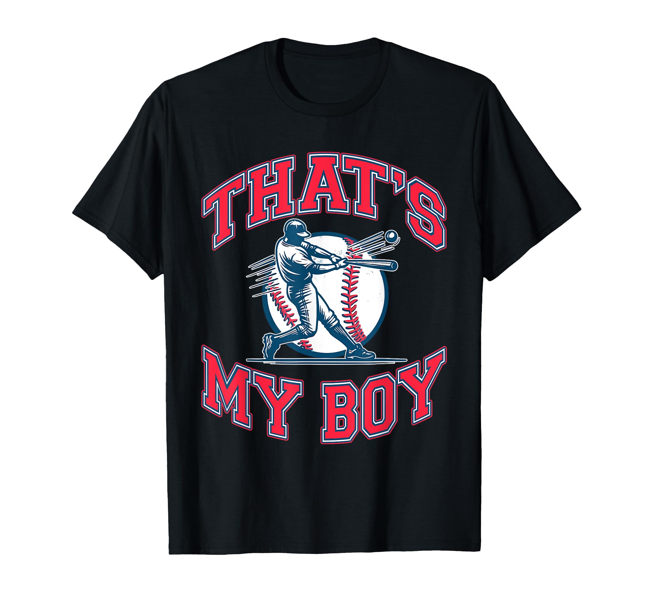 Thats My Baseball Game Day Baseball Mom T-Shirt - Custom Art Print Unisex - T-Shirt, Sweatshirt, Hoodie