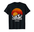 Santiago Chile Mountain Sunset T-Shirt - Graphic Print for Adults - T-Shirt, Sweatshirt, Hoodie