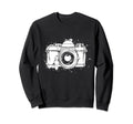 Camera Photography Watercolor Art Sweatshirt - Casual Everyday Wear Unisex - T-Shirt, Sweatshirt, Hoodie
