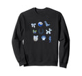 Coastal Grandma Coquette Blue Sweatshirt - Streetwear Style Unisex - T-Shirt, Sweatshirt, Hoodie