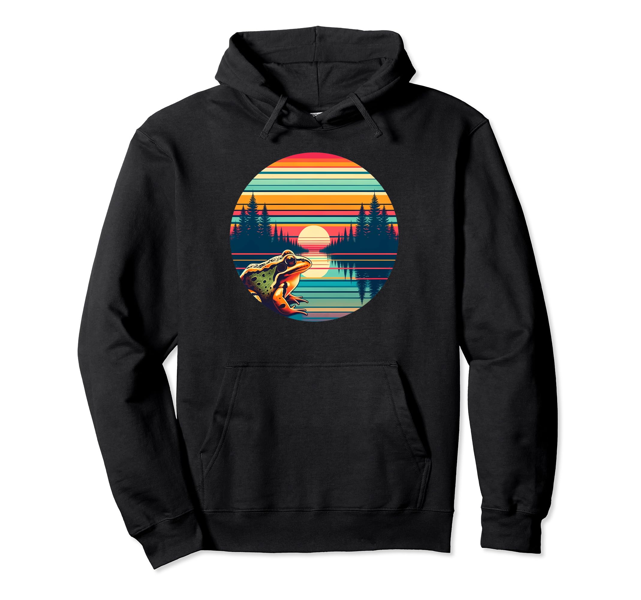 Spring Peeper Sunset 80S 70S Birthday Hoodie - Aesthetic Graphic Men Women - T-Shirt, Sweatshirt, Hoodie