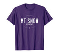 Mt Snow Vermont Distressed Ski T-Shirt - Unique Graphic Unisex - T-Shirt, Sweatshirt, Hoodie