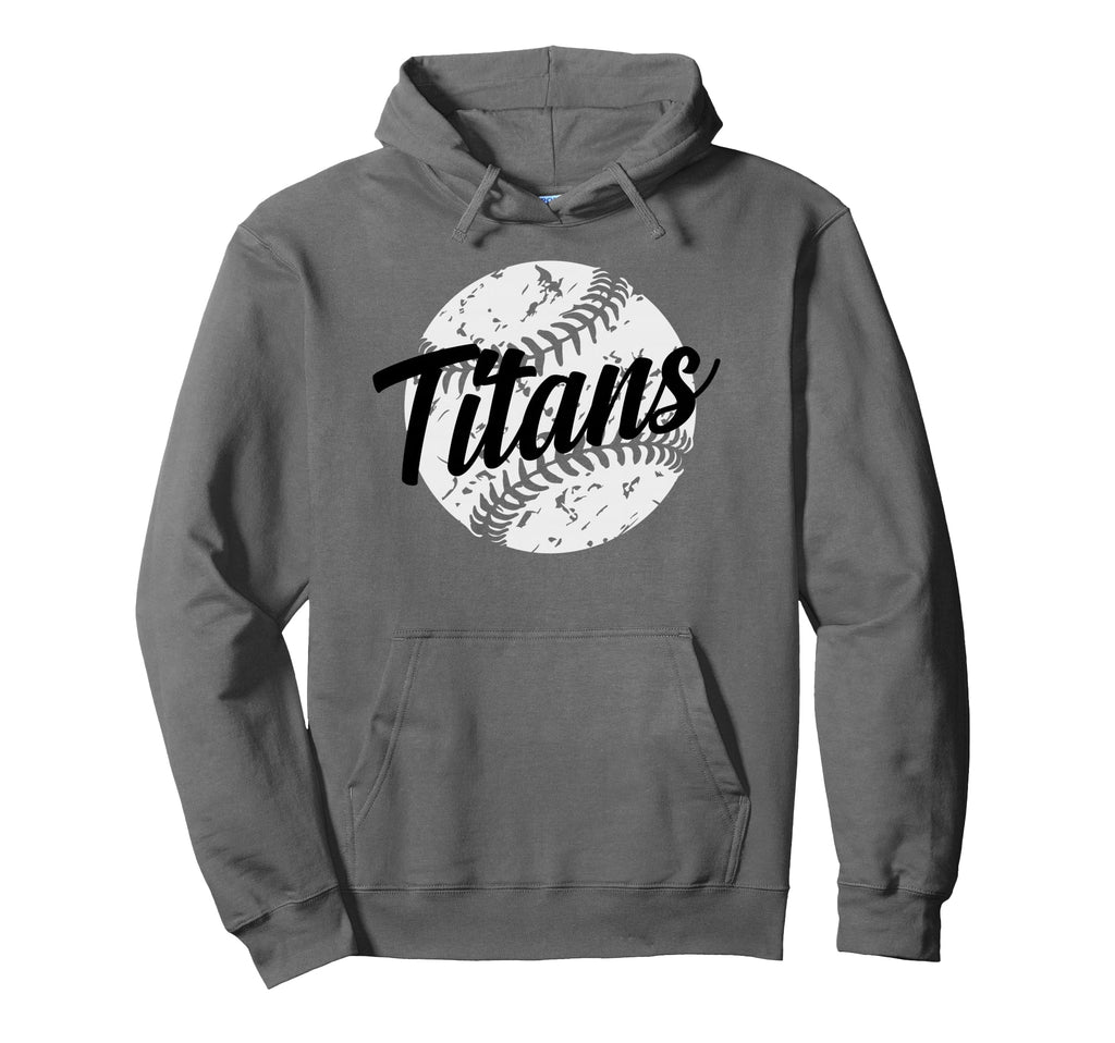 Titans Baseball Softball Hoodie - Casual Everyday Wear for Adults - T-Shirt, Sweatshirt, Hoodie
