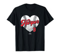 Baseball Heart Bryce Harper T-Shirt - Custom Art Print Men Women - T-Shirt, Sweatshirt, Hoodie