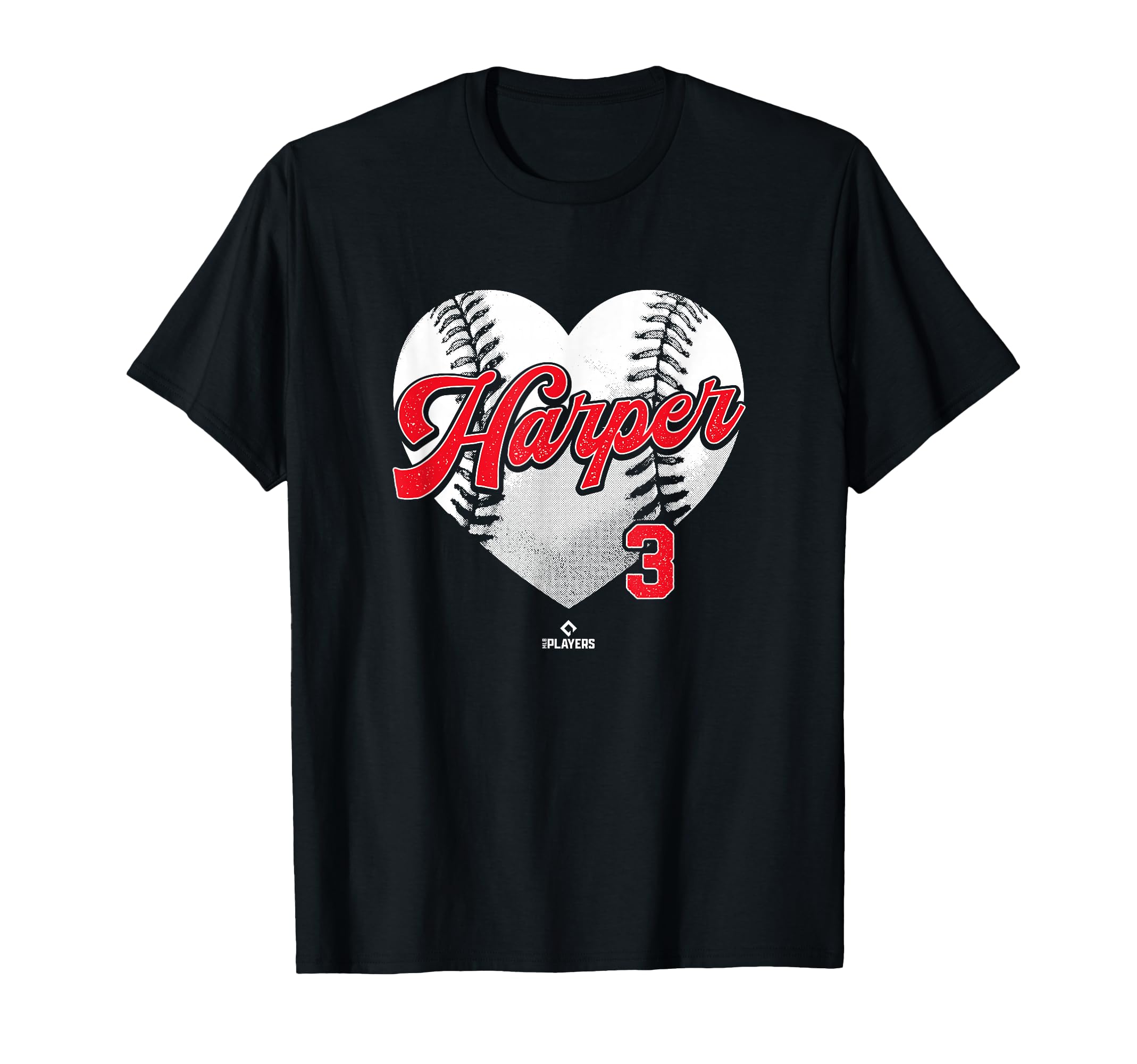 Baseball Heart Bryce Harper T-Shirt - Custom Art Print Men Women - T-Shirt, Sweatshirt, Hoodie