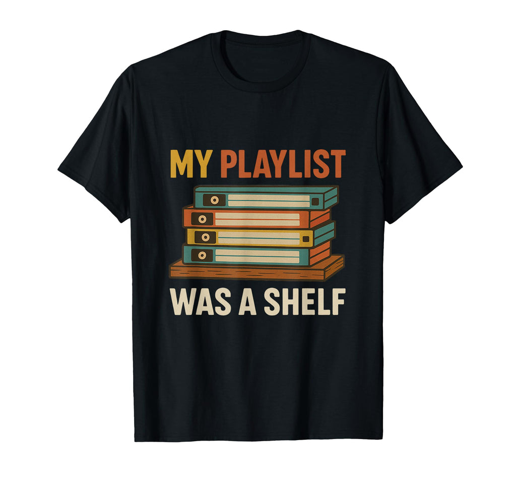 Vhs Cassette Tape 80S 90S Old Technology T-Shirt - Unique Graphic Men Women - T-Shirt, Sweatshirt, Hoodie