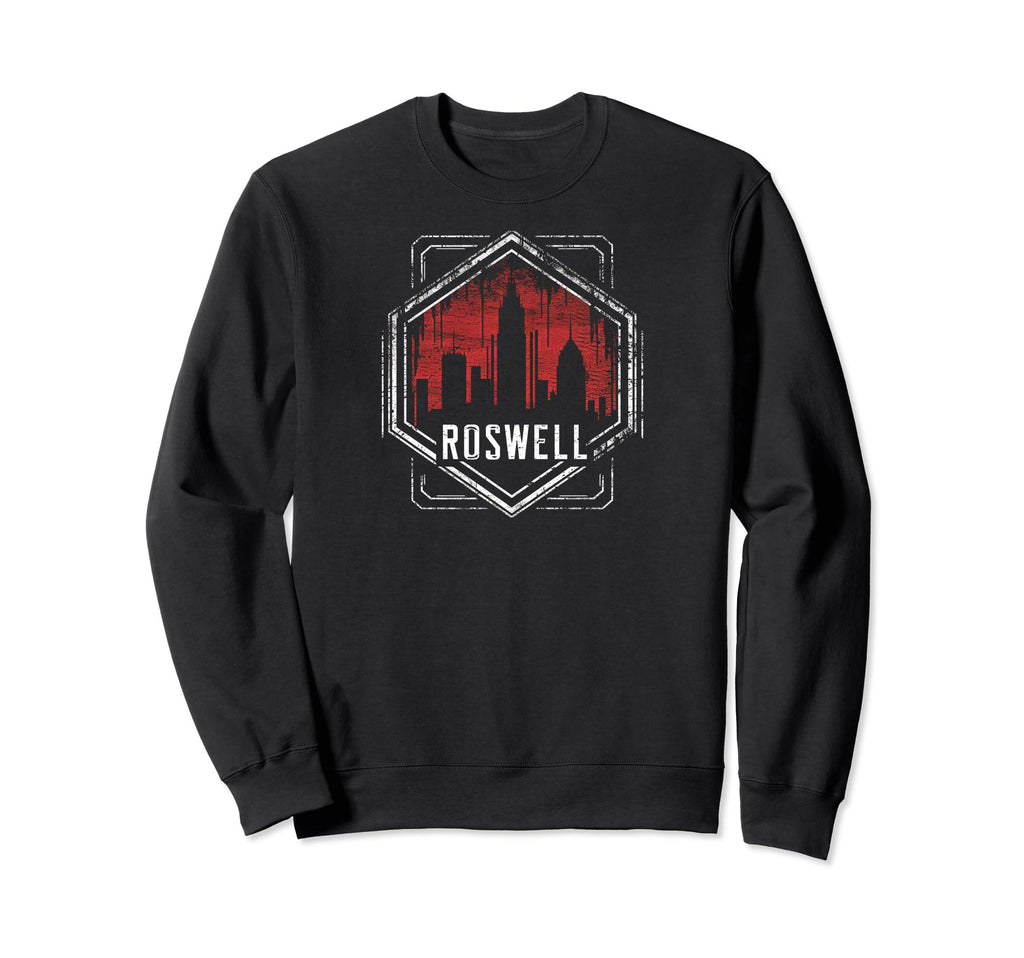 Roswell Grit 90S Grunge Urbandecay Sweatshirt - Graphic Print for Adults - T-Shirt, Sweatshirt, Hoodie