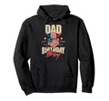 Dad Birthday Matching Baseball Birthday Hoodie - Custom Art Print Unisex - T-Shirt, Sweatshirt, Hoodie