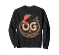 Old School Og Hip Hop Vinyl Cds Sweatshirt - Minimalist Print for Adults - T-Shirt, Sweatshirt, Hoodie