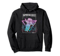 Synthwave Outer Space Astronaut Hoodie - Fun Novelty Design Unisex - T-Shirt, Sweatshirt, Hoodie