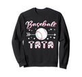 Baseball Tata Baseball Sport Sweatshirt - Minimalist Print for Adults - T-Shirt, Sweatshirt, Hoodie