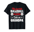 My Favorite Baseball Player Calls Me T-Shirt - Minimalist Print Unisex - T-Shirt, Sweatshirt, Hoodie