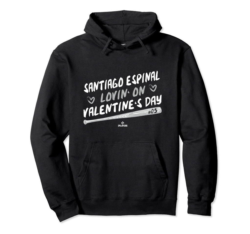 Santiago Espinal Lovin Valentines Hoodie - Fun Novelty Design for Adults - T-Shirt, Sweatshirt, Hoodie