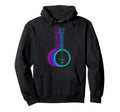 Banjo Instrument Banjoist Vaporwave Hoodie - Unique Graphic for Adults - T-Shirt, Sweatshirt, Hoodie