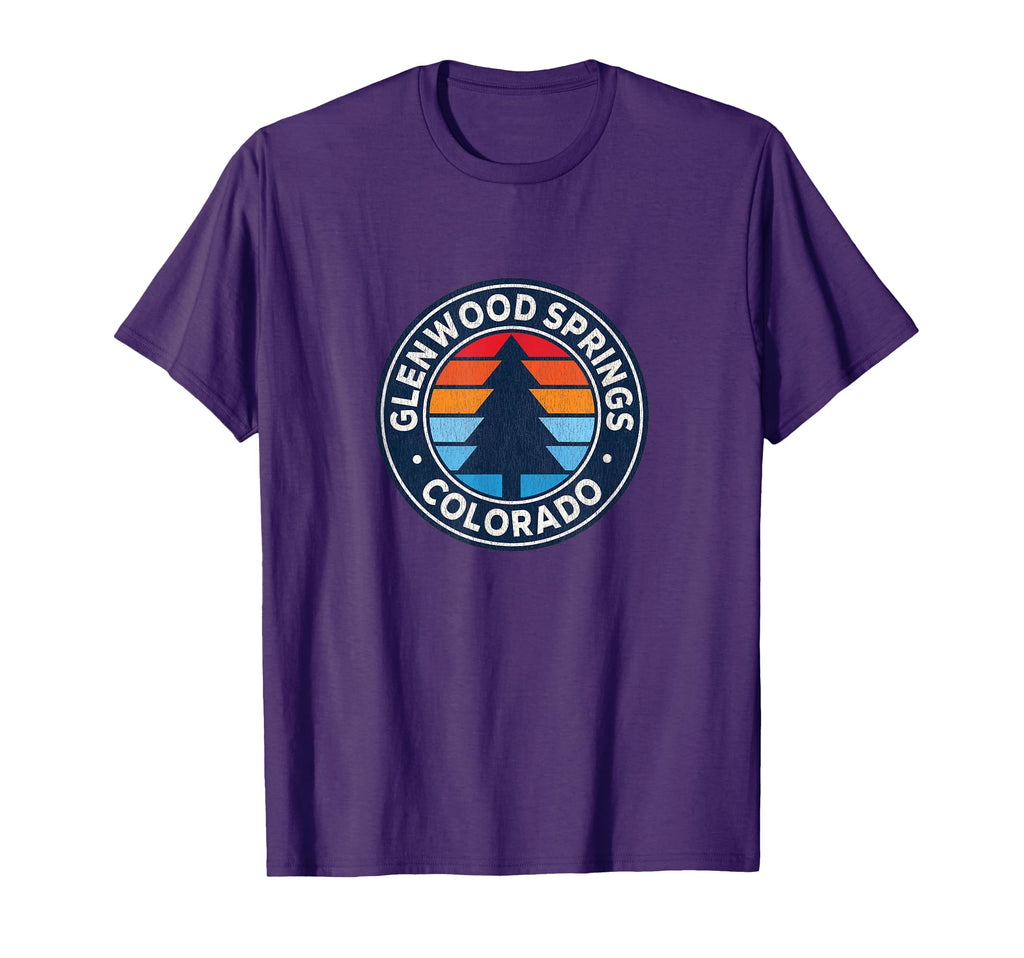 Glenwood Springs Colorado Co 70S T-Shirt - Unique Graphic Unisex - T-Shirt, Sweatshirt, Hoodie