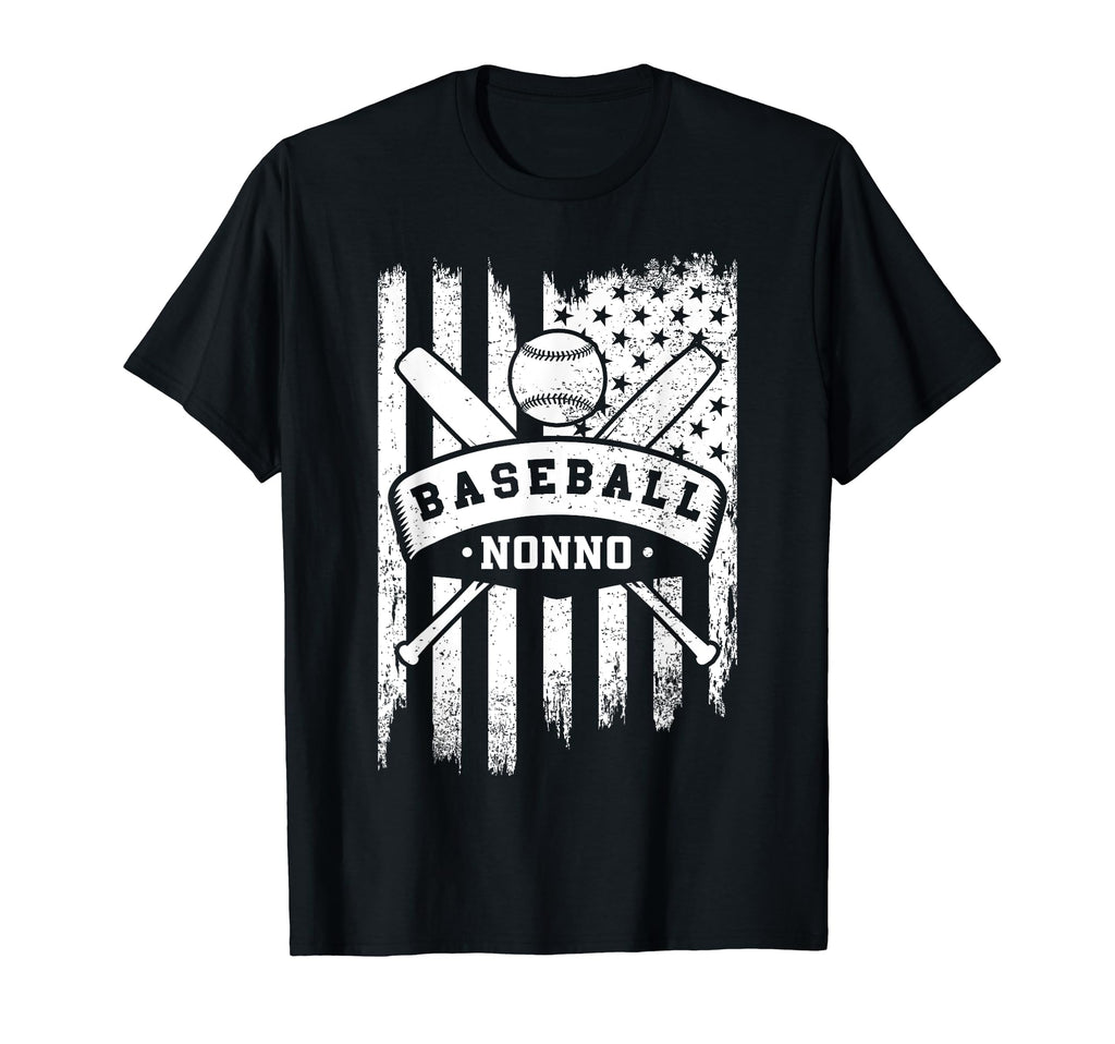 Baseball Nonno Usa American Flag T-Shirt - Streetwear Style Men Women - T-Shirt, Sweatshirt, Hoodie
