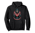 Broken Heart Death Skull Aesthetic Hoodie - Casual Everyday Wear Unisex - T-Shirt, Sweatshirt, Hoodie