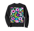Abstract Boho Spring Flowers Viva Sweatshirt - Streetwear Style for Adults - T-Shirt, Sweatshirt, Hoodie