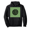 Funky Boho Phrase Moon Green Hoodie - Streetwear Style Unisex - T-Shirt, Sweatshirt, Hoodie