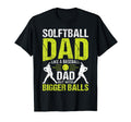 Softball Dad Like Baseball Dad But T-Shirt - Minimalist Print Men Women - T-Shirt, Sweatshirt, Hoodie