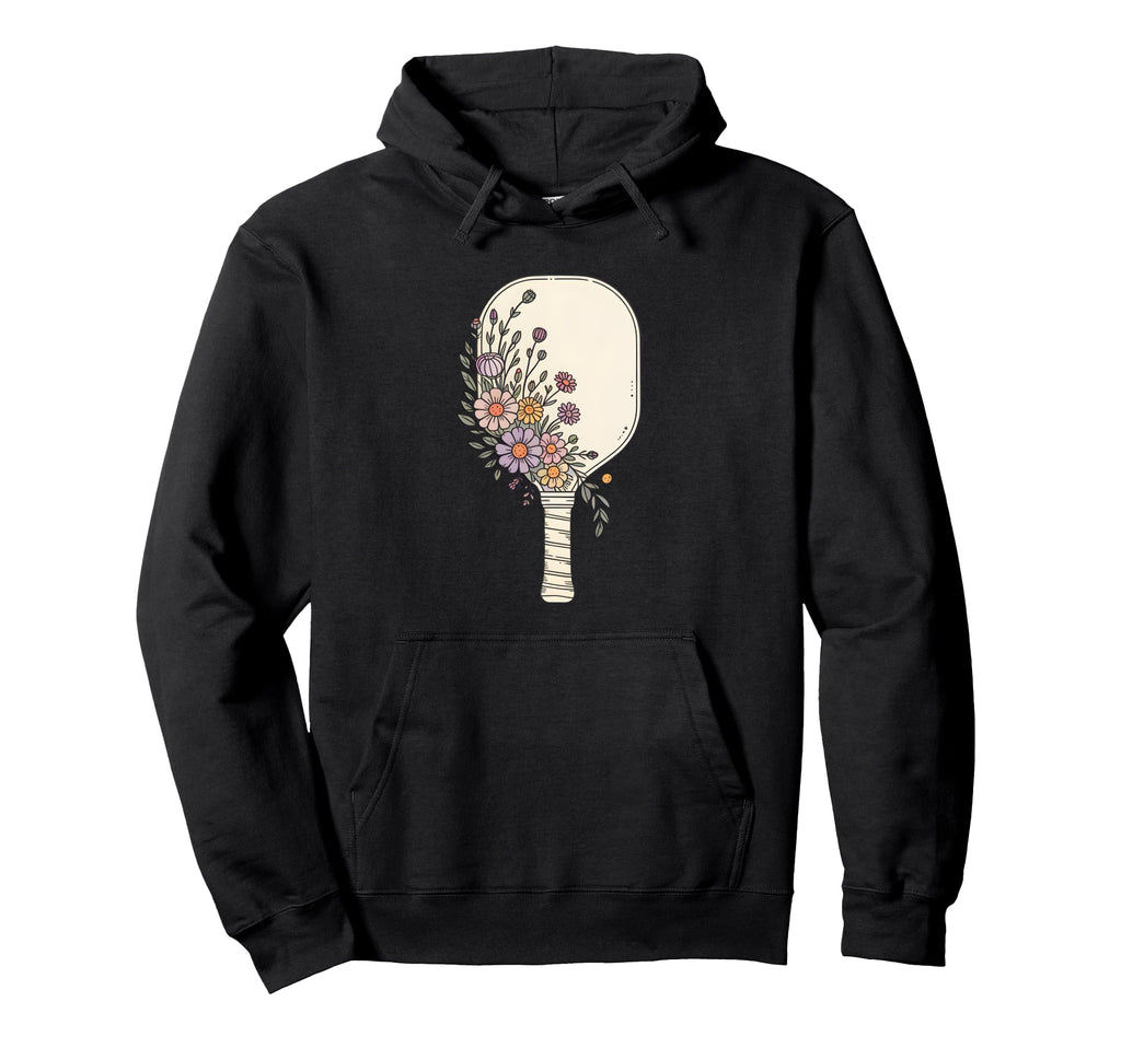 Bohemian Pickleball Paddle Boho Hoodie - Aesthetic Graphic Men Women - T-Shirt, Sweatshirt, Hoodie