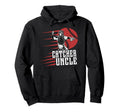 Baseball Catcher Uncle Baseball Catcher Hoodie - Novelty Apparel for Adults - T-Shirt, Sweatshirt, Hoodie
