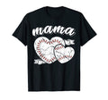 Baseball Mama Heart Ball Baseball Proud T-Shirt - Aesthetic Graphic Unisex - T-Shirt, Sweatshirt, Hoodie