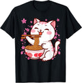 Cat Ramen Lover Gift Co. - Adult & Kids T-Shirts, Sweatshirts & Hoodies apparel design preview 1