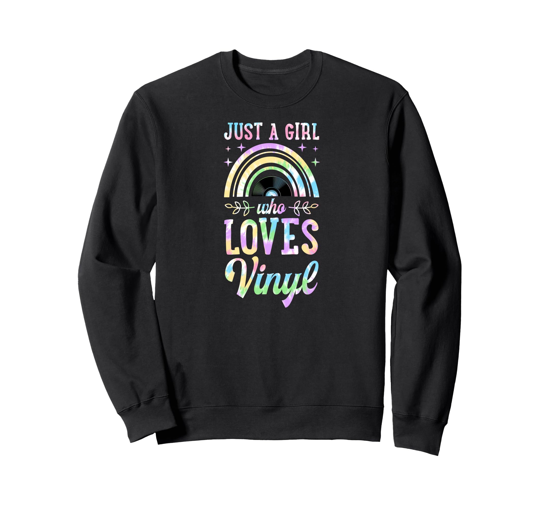 Just Who Loves Vinyl Bohemian Rainbow Sweatshirt - Novelty Apparel Unisex - T-Shirt, Sweatshirt, Hoodie