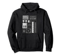 Old School Hip Hop Analog Producer Hoodie - Minimalist Print Unisex - T-Shirt, Sweatshirt, Hoodie