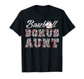 Baseball Bonus Aunt Leopard Game Day T-Shirt - Custom Art Print for Adults - T-Shirt, Sweatshirt, Hoodie
