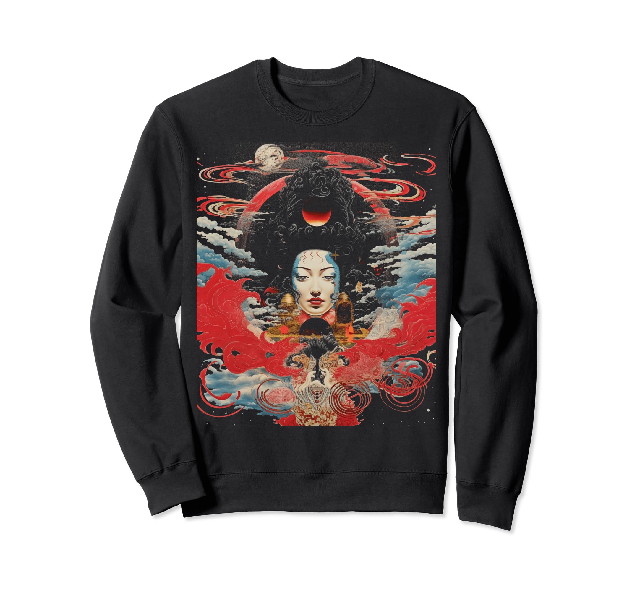 Japanese Y2K Aesthetic Surreal Tokyo Sweatshirt - Graphic Print Men Women - T-Shirt, Sweatshirt, Hoodie