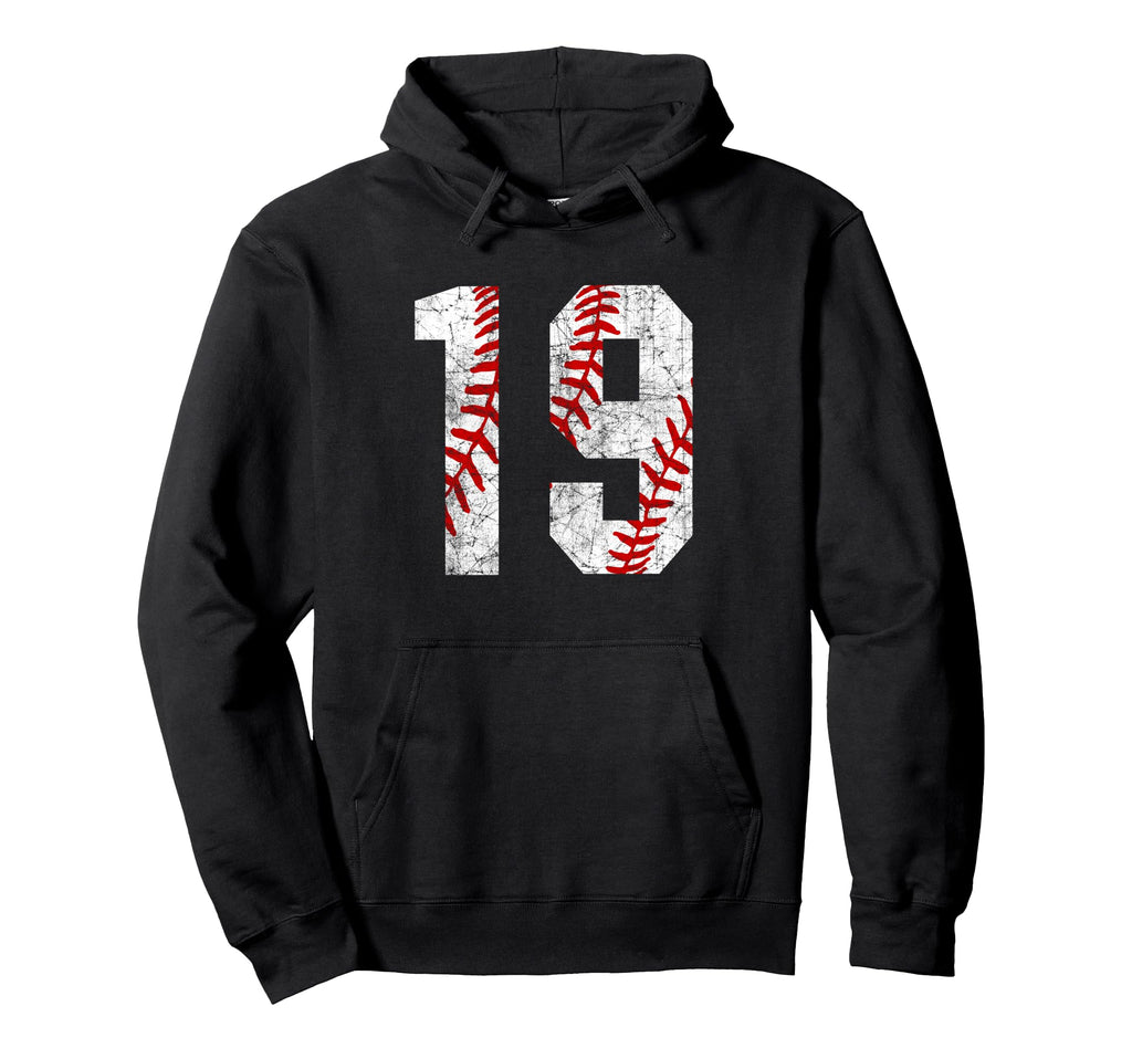 Baseball Mom 19 Jersey Baseball Jersey Hoodie - Streetwear Style Men Women - T-Shirt, Sweatshirt, Hoodie