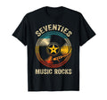 Seventies Music Rocks 70S Records T-Shirt - Unique Graphic Men Women - T-Shirt, Sweatshirt, Hoodie