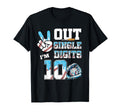 10Th Birthday Baseball Drip Peace Out T-Shirt - Graphic Print for Adults - T-Shirt, Sweatshirt, Hoodie