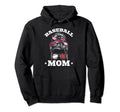 Mom Baseball Lover Baseball Mama Hoodie - Graphic Print for Adults - T-Shirt, Sweatshirt, Hoodie