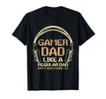 Fathers Day Gamer Dad More Lit Than T-Shirt - Trendy Graphic Men Women - T-Shirt, Sweatshirt, Hoodie