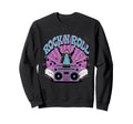 Rock N Roll Vibes Music Art Sweatshirt - Fun Novelty Design Men Women - T-Shirt, Sweatshirt, Hoodie