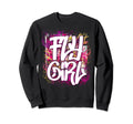 Fly 80S 90S Old School Hip Hop Sweatshirt - Novelty Apparel Unisex - T-Shirt, Sweatshirt, Hoodie