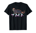 Roller Skating Cat Roller Derby Cats T-Shirt - Aesthetic Graphic Men Women - T-Shirt, Sweatshirt, Hoodie