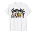 Baseball And Softball Aunt Ballpark T-Shirt - Custom Art Print Men Women - T-Shirt, Sweatshirt, Hoodie