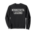 Minnesota Legend Funny Distressed Sweatshirt - Custom Art Print for Adults - T-Shirt, Sweatshirt, Hoodie