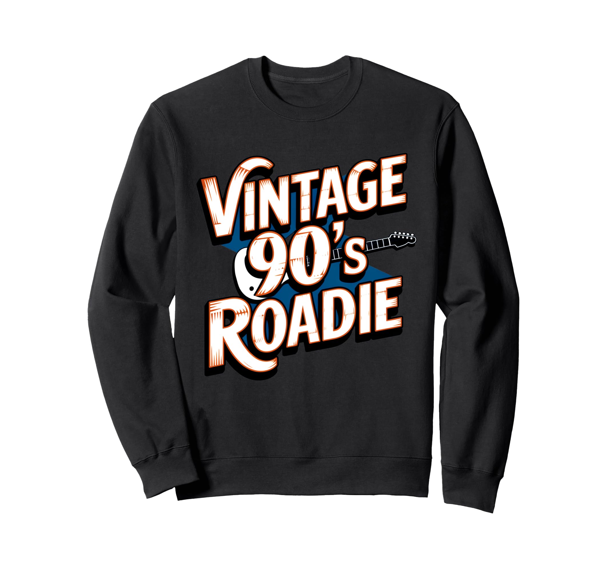 90S Roadie Rock Music Country Sweatshirt - Minimalist Print Men Women - T-Shirt, Sweatshirt, Hoodie