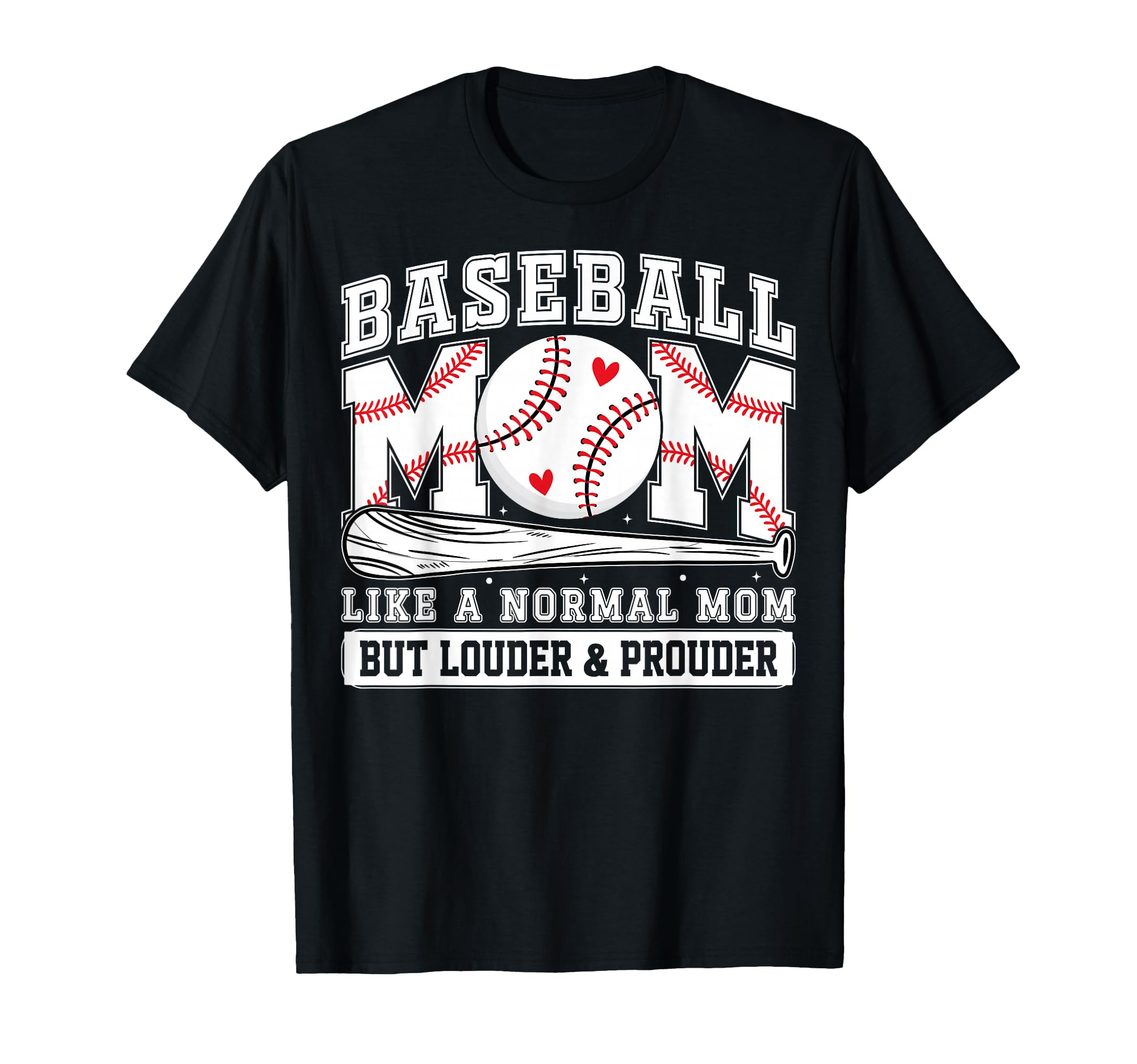 Baseball Mom Like Normal Mom But T-Shirt - Casual Everyday Wear for Adults - T-Shirt, Sweatshirt, Hoodie