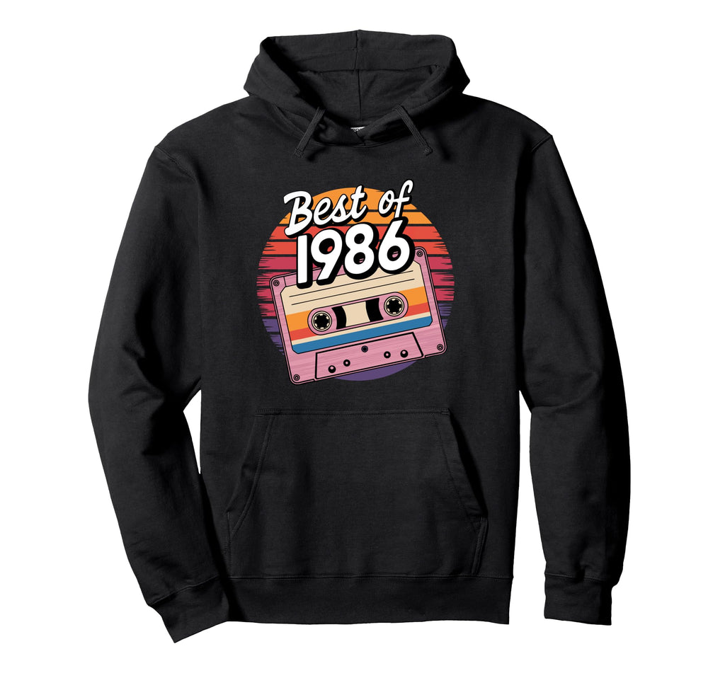 Best 1986 1986 Hoodie - Trendy Graphic Unisex - T-Shirt, Sweatshirt, Hoodie