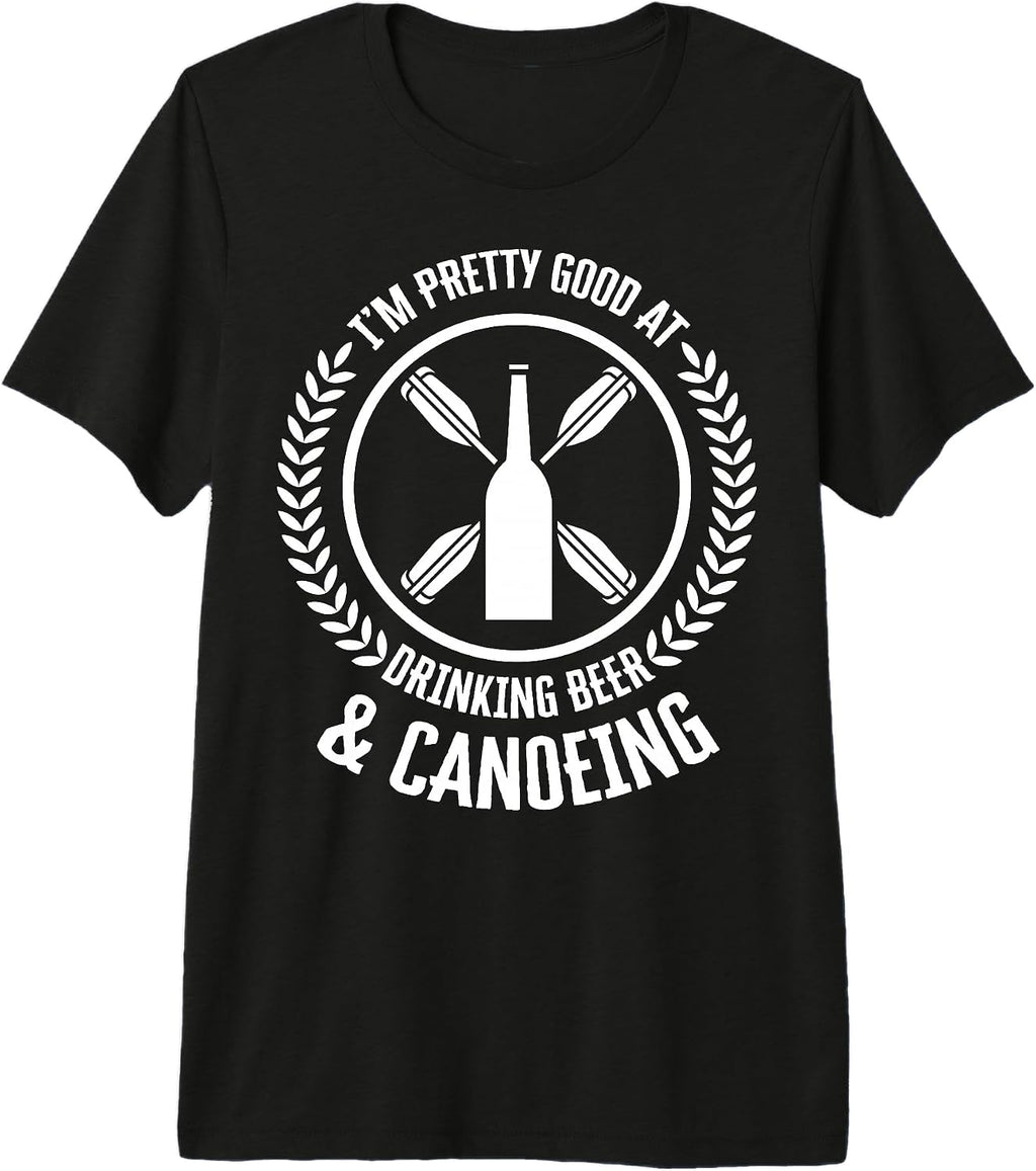Cool Canoe Beer Humor Quote Merch - Adult & Kids T-Shirts, Sweatshirts & Hoodies apparel design preview 1