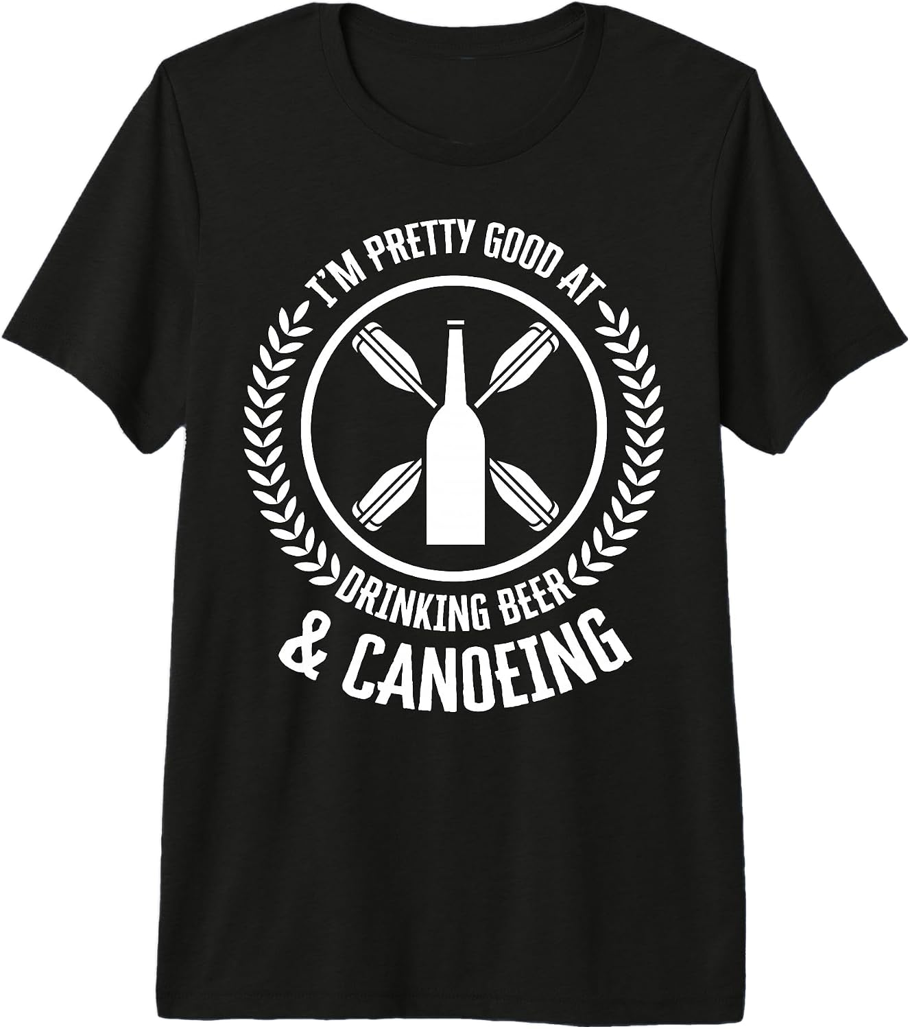 Cool Canoe Beer Humor Quote Merch - Adult & Kids T-Shirts, Sweatshirts & Hoodies apparel design preview 1